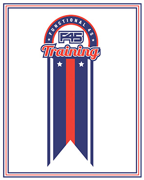 F45 Training certificate design — branding for F45 Challenge winners by Melissa Cadavid