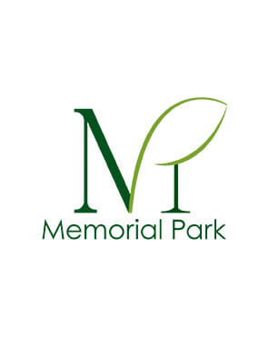 Houston Memorial Park logo and signage system — park branding design by Melissa Cadavid